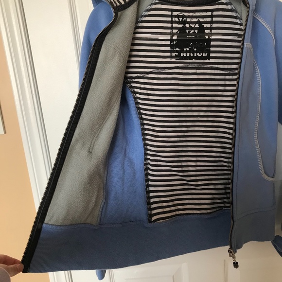 LULULEMON Limited Edition Blue Scuba Hoodie 2 - Picture 8 of 8